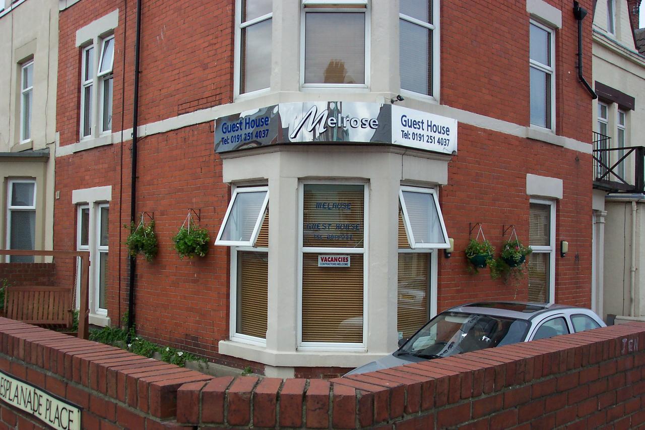 Melrose Guest House Whitley Bay Eksteriør billede